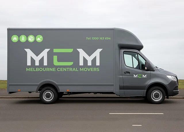 MCM Melbourne Central Movers Truck